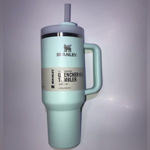 NEW RELEASE Stanley 40 oz Quencher H2.0 FlowState Tumbler Clean Slate Mint